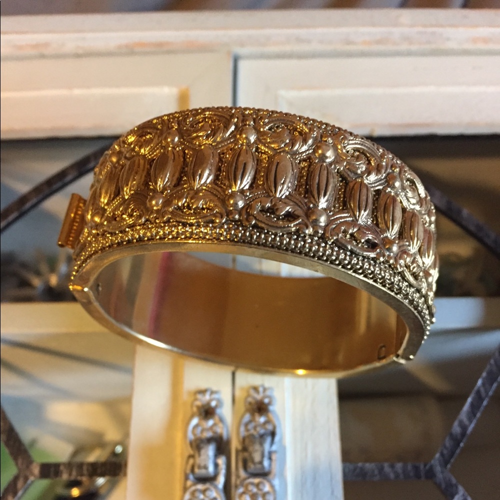 Gold plated cuff